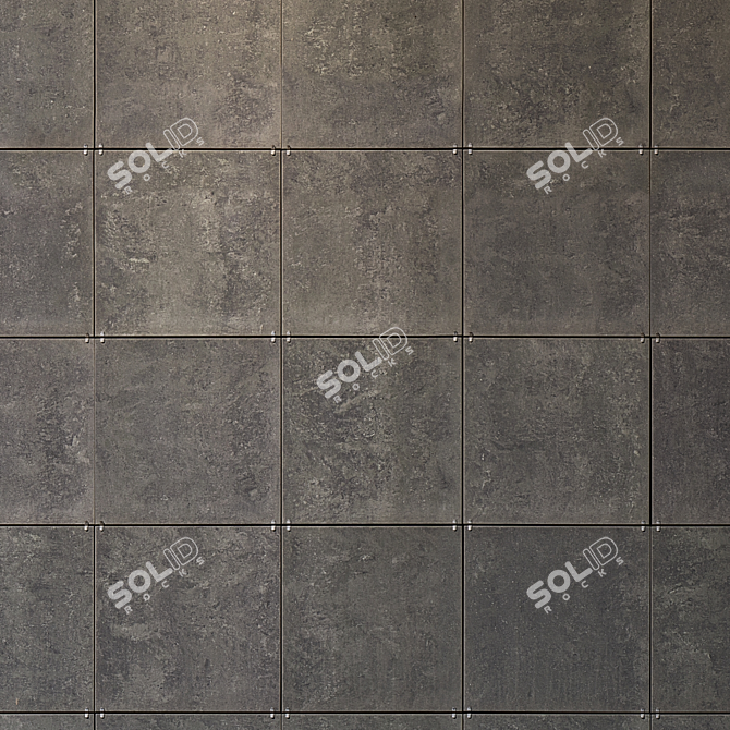 Title: Seamless Tile Front Texture 3D model image 3