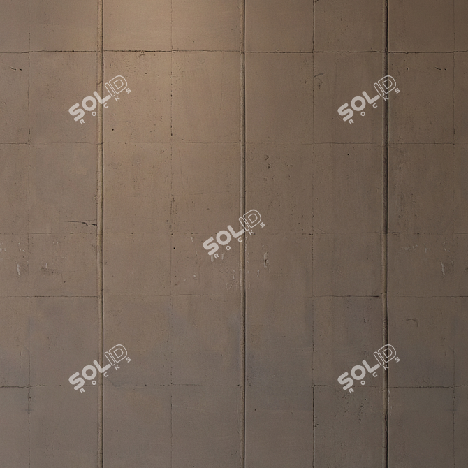 Seamless Plaster Texture Kit 3D model image 3