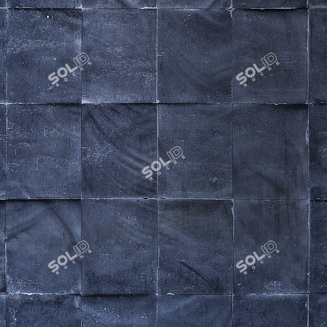 Seamless Facing Tile: High Resolution Texture 3D model image 1