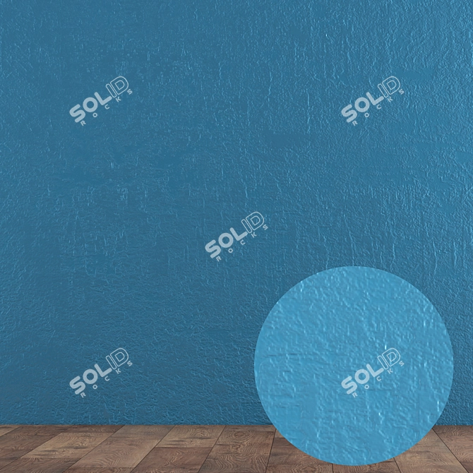 PlasterEase: Premium Plaster Material 3D model image 1