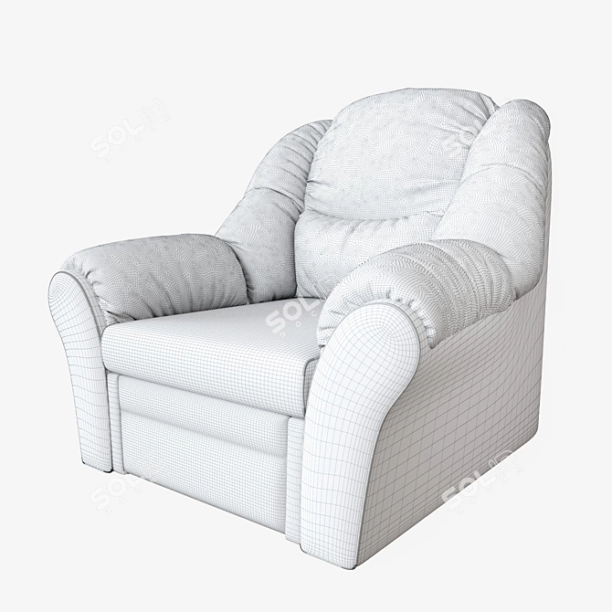 MARIA Chair - Comfort and Style 3D model image 2