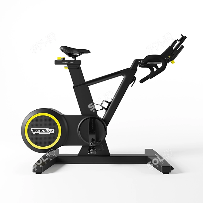 Title: Ultimate Performance: Technogym SKILLBIKE 3D model image 1