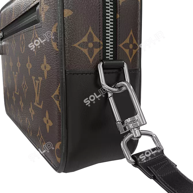 Luxury Louis Vuitton Bags: Style and Elegance 3D model image 2