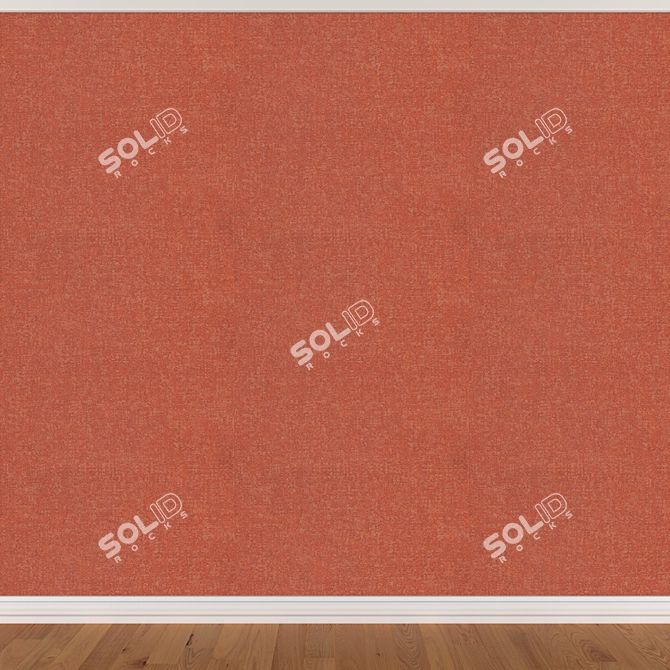 Seamless Wallpaper Set in 3 Colors 3D model image 3