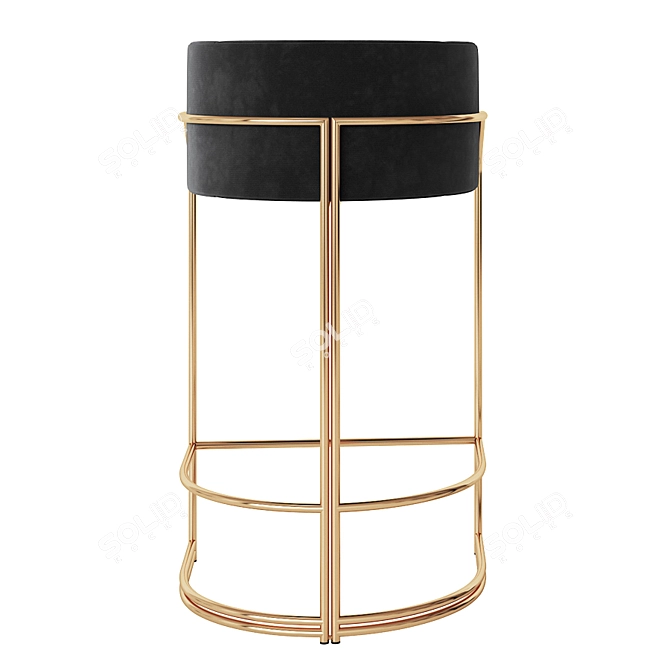 Elegance Reimagined: Deja Vu Stool 3D model image 3