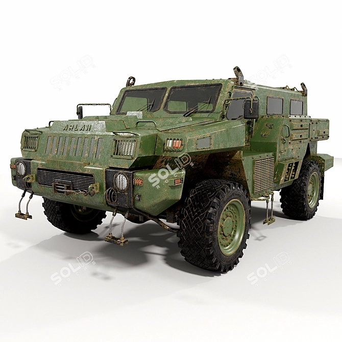 Ultimate Armored Car- "Marauder 3D model image 1