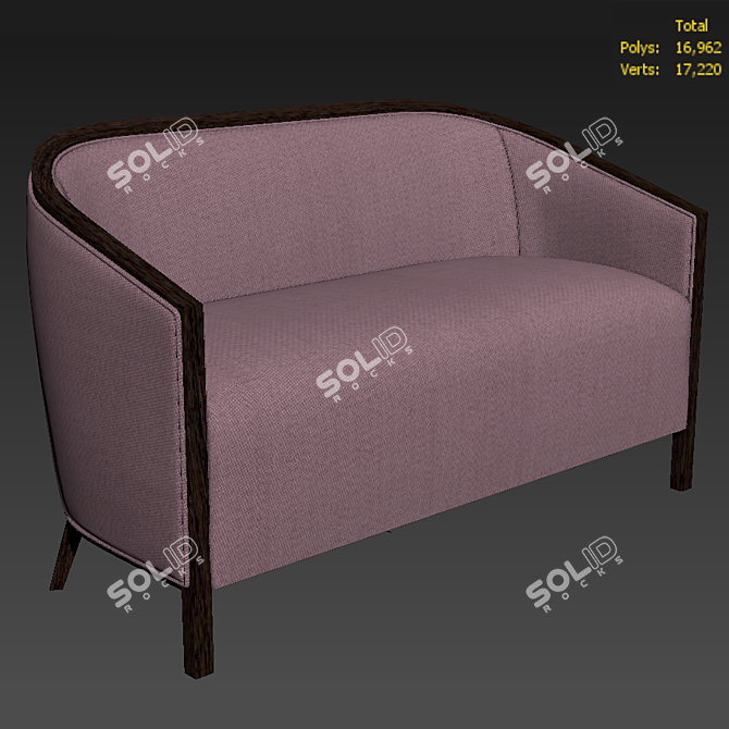 Modern London Sofa - Stylish and Comfortable 3D model image 3