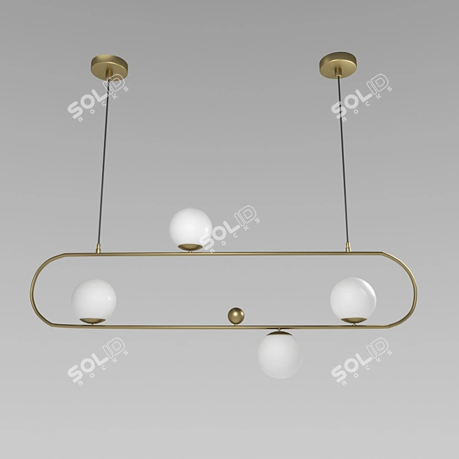 Inodesign Hoop Original Pendant Light 3D model image 1