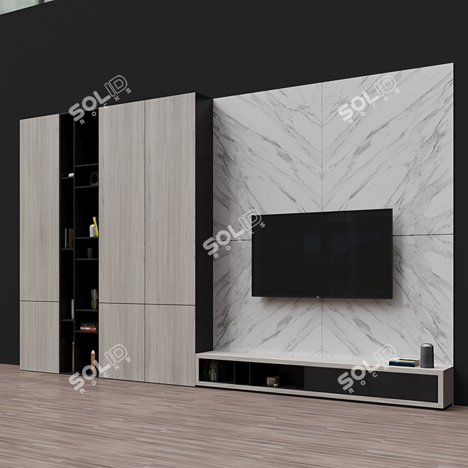Zona 30 TV Stand 3D model image 3