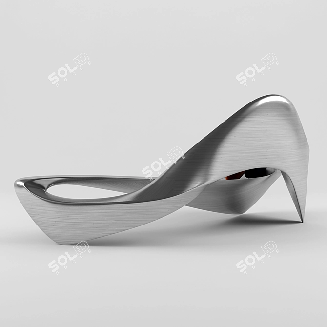 Daan Mulder Liquid Line Sofa 3D model image 2