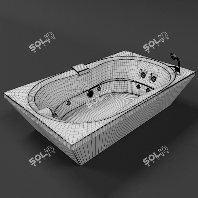 Relax in Style with Jacuzzi Espree 3D model image 3