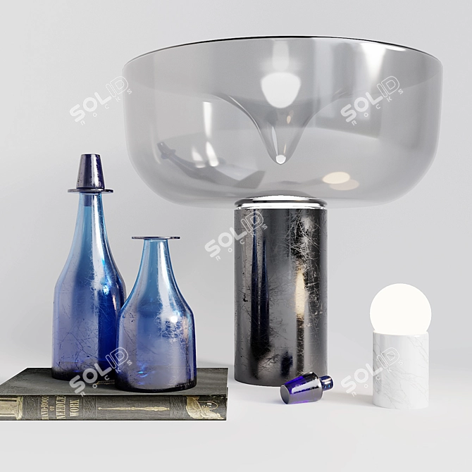 Title: Elegant Leucos Aella Lighting Set 3D model image 1