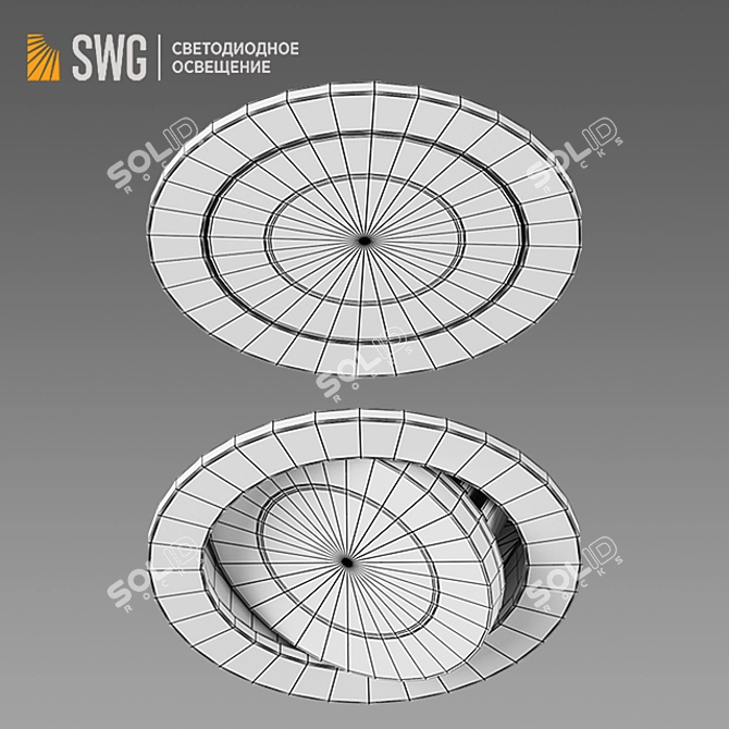 DesignLed Aluminum Profile Lighting 3D model image 3