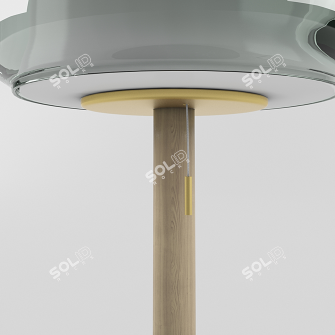 Elegant Evedal Table Lamp 3D model image 2
