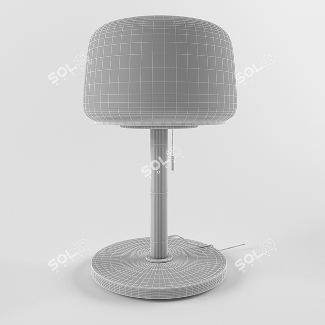 Elegant Evedal Table Lamp 3D model image 3