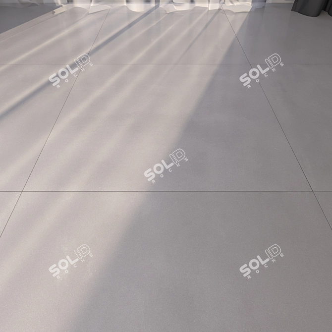 Luxury Marble Floor: High Definition Textures 3D model image 1