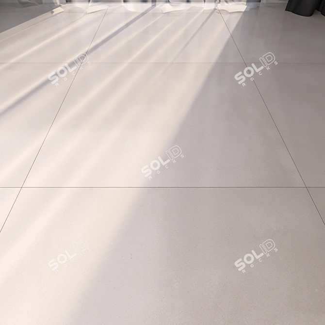 Luxury Marble Floor Tiles 3D model image 2