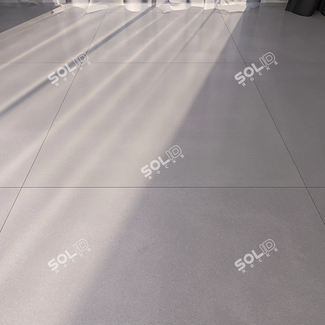 Elegant Marble Flooring 3D model image 1