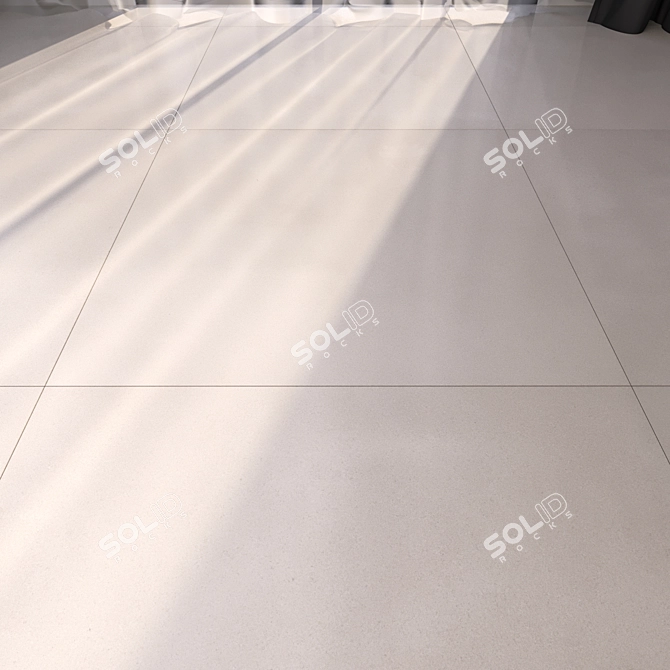 Luxury Marble Floor Tiles 3D model image 1