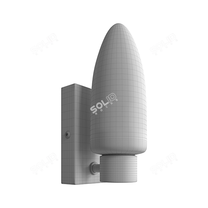 Modern Aqua Wall Sconce: A9502AP-1CC 3D model image 3