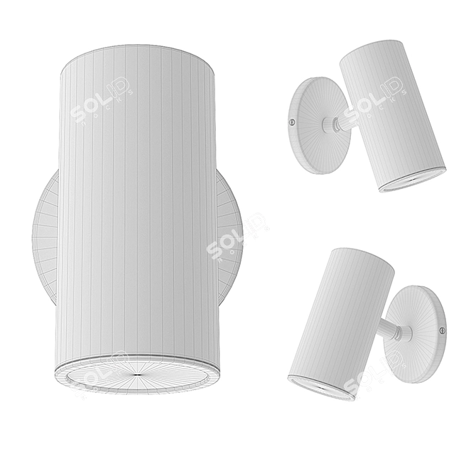 Champeaux Sconce: Realistic Model for RH 3D model image 2