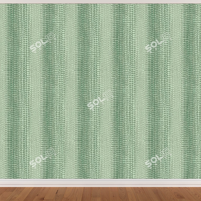 Seamless Wallpaper Set 244 (3 Colors) 3D model image 2