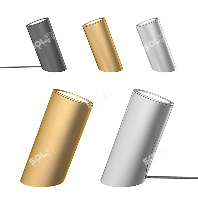 RH Champeaux Spotlight: Realistic Model with V-Ray Materials 3D model image 1