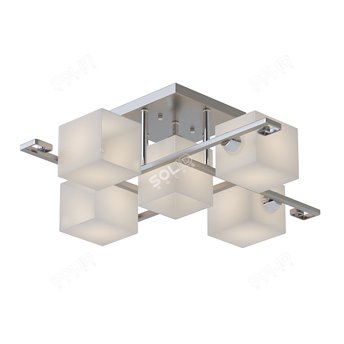 DeMarkt Tetro Pendant Light 3D model image 1