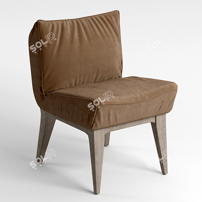 Timothy Oulton Creek Dining Chair 3D model image 1