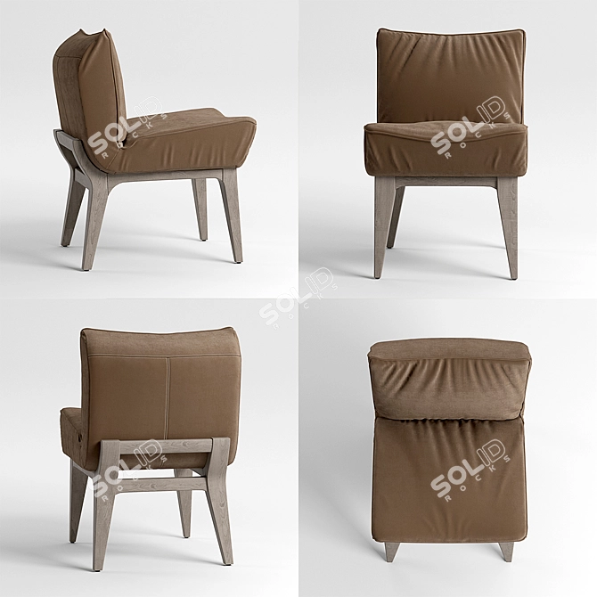 Timothy Oulton Creek Dining Chair 3D model image 2