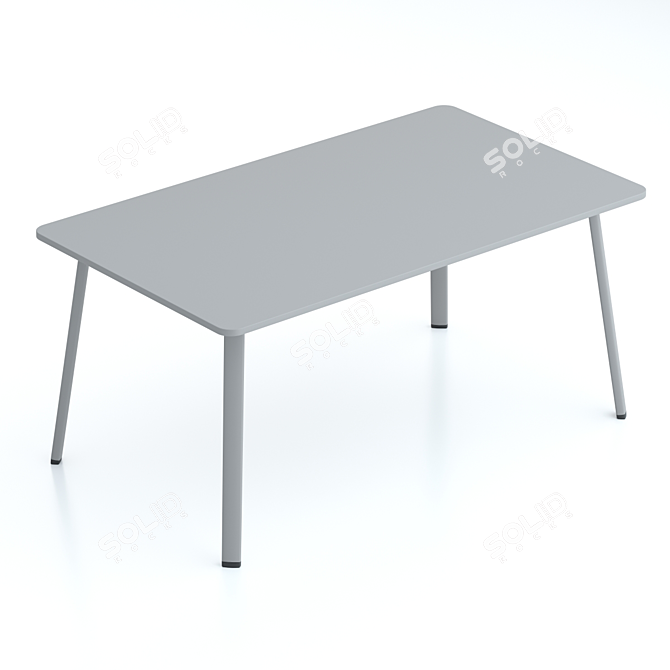 Elegance Village Table and Chair 3D model image 3