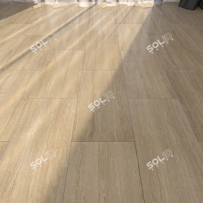  High Definition Marble Floor 3D model image 1