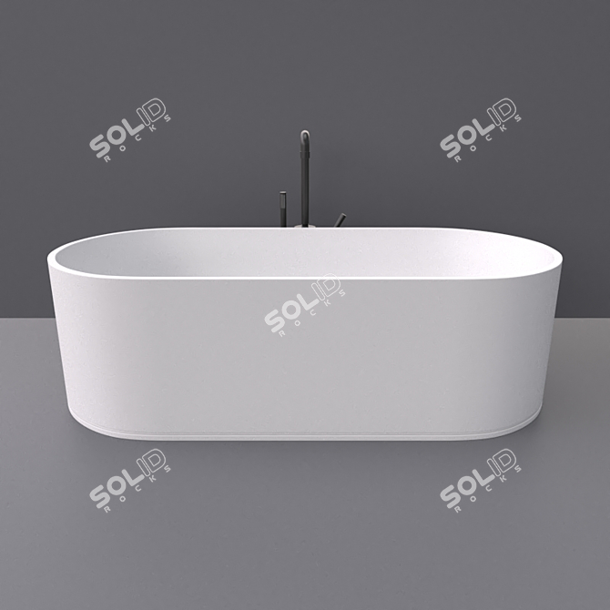 Sleek Freestanding Bath: Jee-o Soho 3D model image 1