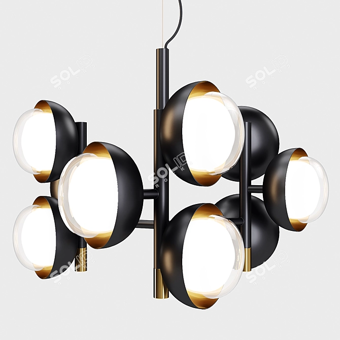 Tooy Muse Pendant Lamp (554-13) 3D model image 1