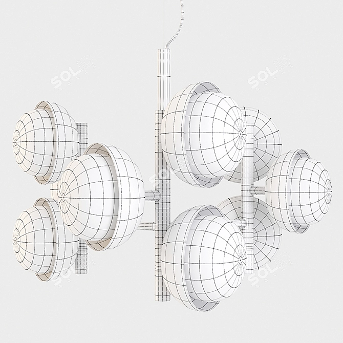 Tooy Muse Pendant Lamp (554-13) 3D model image 2