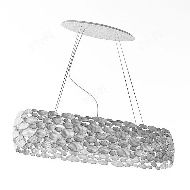 Elegant Crystal lux GRANADA 3D model image 3