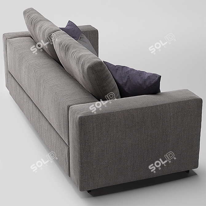Reversi 14 Molteni & C: Stylish Modern Sofa 3D model image 2