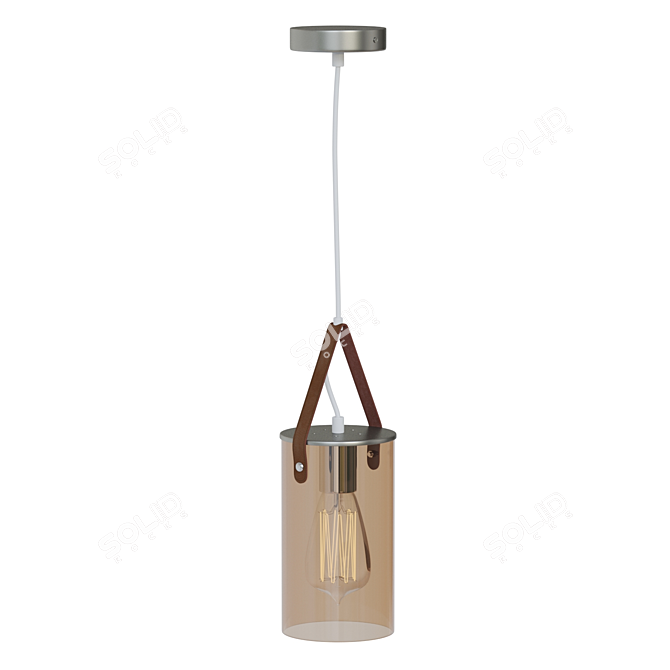 Modern DeMarkt Tetro Pendant Light 3D model image 2