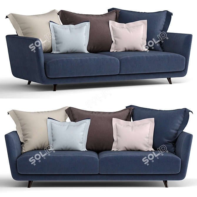 Modern Sofa Roche Bobois ACCOLADE 3D model image 1