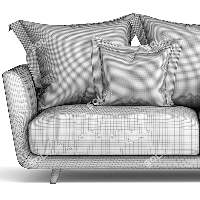Modern Sofa Roche Bobois ACCOLADE 3D model image 2