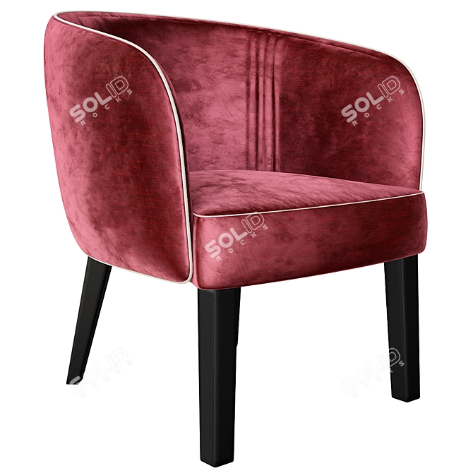 DORIS 259 Vintage Origins: Timeless Elegance 3D model image 1