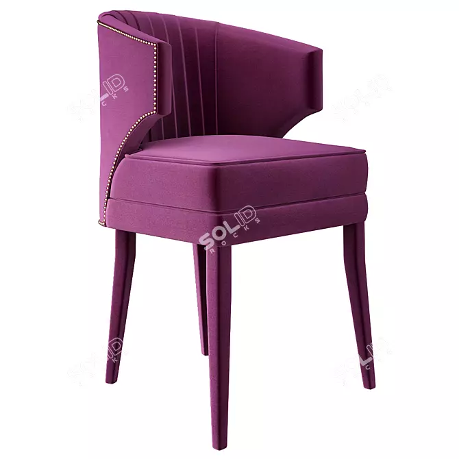 BRABBU IBIS Chair: Perfect Blend of Design and Comfort 3D model image 1