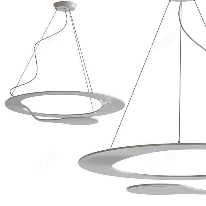 Fabbian GLU: Innovative Illumination Solution 3D model image 1