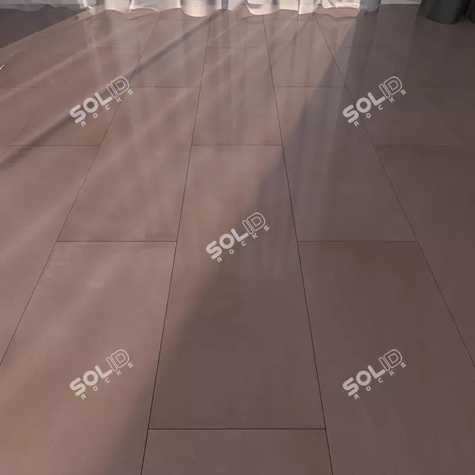 Luxury Marble Floor Tiles 3D model image 1