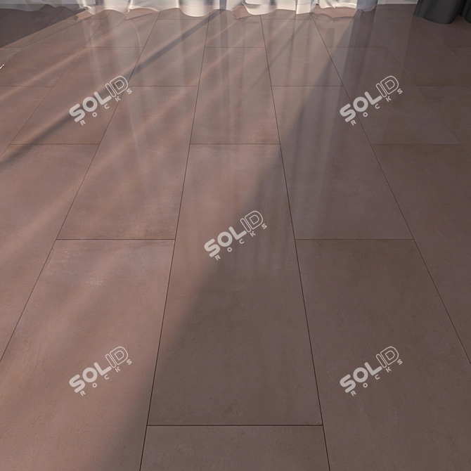 Luxury Marble Floor Tiles 3D model image 3