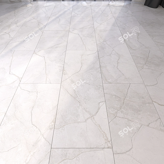 Premium Marble Floor Collection 3D model image 1