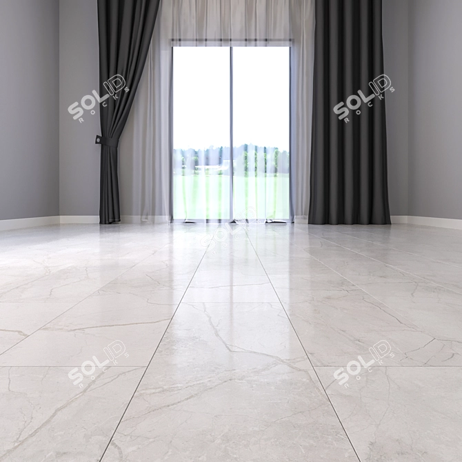 Premium Marble Floor Collection 3D model image 2