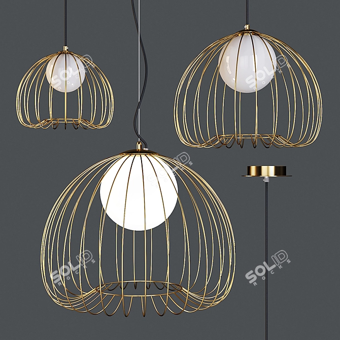 Maytoni Polly Pendant Lamp (MOD541-543) 3D model image 1