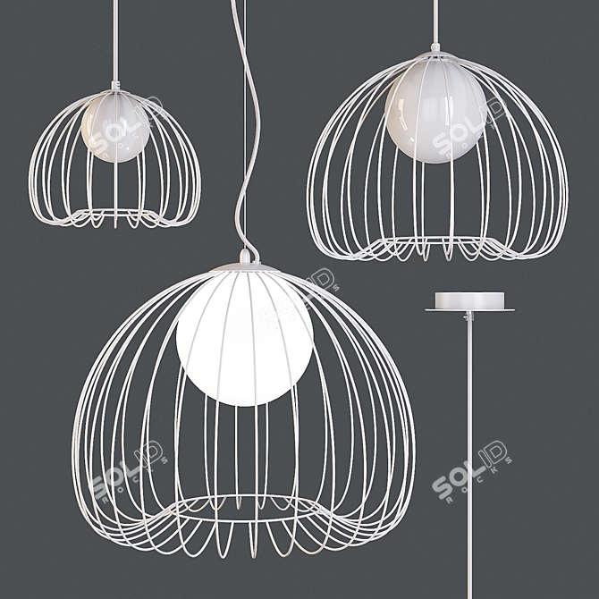 Maytoni Polly Pendant Lamp (MOD541-543) 3D model image 2