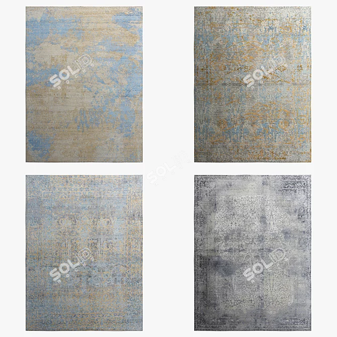 Thibault Van Renne Elements Rugs 3D model image 2